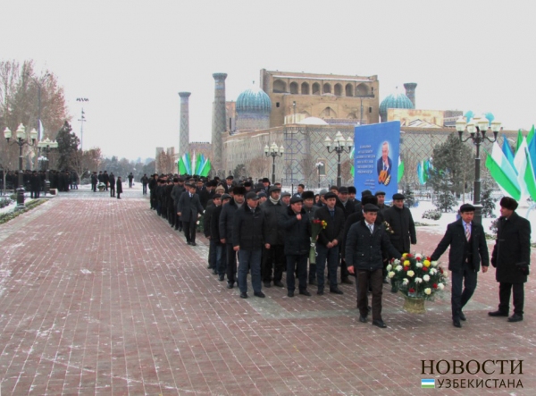 В Самарканде проходят мероприятия по случаю 80-летия Ислама Каримова