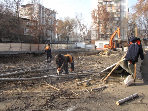 Секретный объект в центре Ташкента