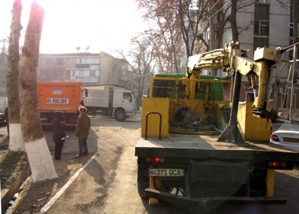 Секретный объект в центре Ташкента