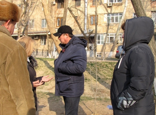 Секретный объект в центре Ташкента