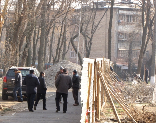 Секретный объект в центре Ташкента