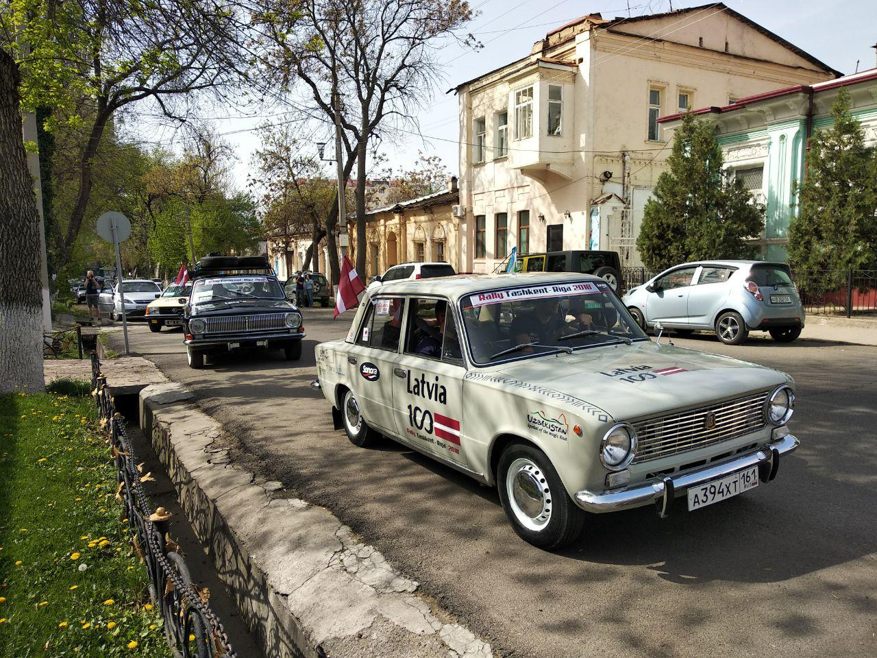 Стартовал автопробег Ташкент-Рига Стартовал автопробег Ташкент-Рига
