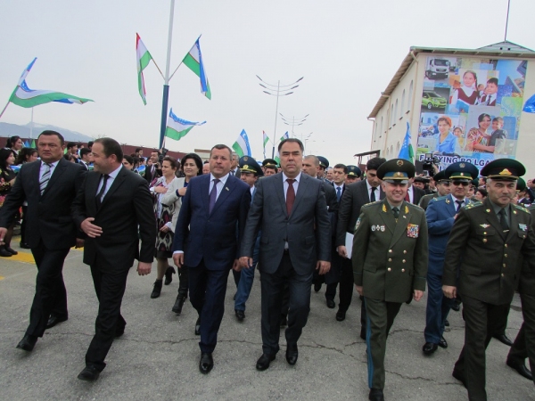 В Самаркандской области в торжественной обстановке открылся пункт пропуска «Джартепа»