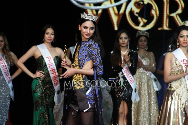 Узбекистанская красавица стала вице-мисс конкурса Miss Supermodel Worldwide 2018