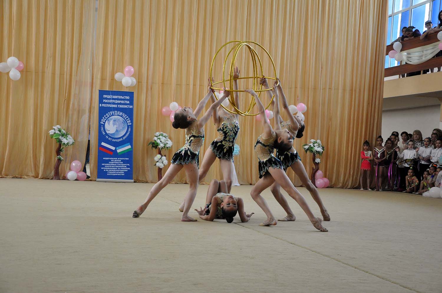 Открытый турнир по художественной гимнастике на «Кубок Россотрудничества» прошел в Ташкенте