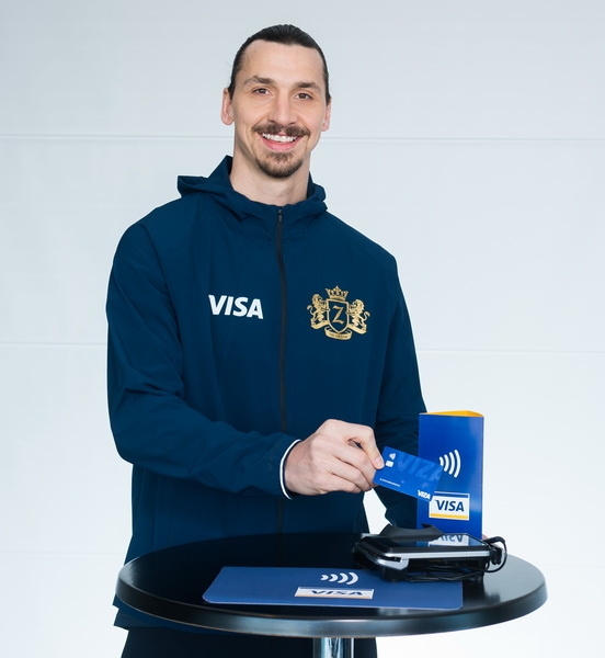 Златан Ибрагимович станет лицом Visa на ЧМ по футболу FIFA 2018 в России