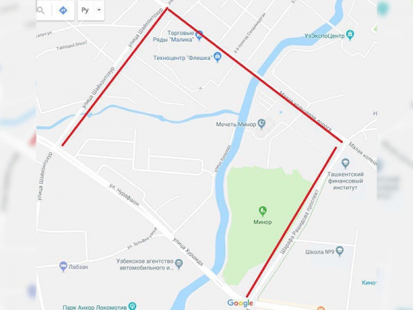 13 июня с 18.00 до 20.00 будут закрыты для автотранспорта несколько столичных улиц