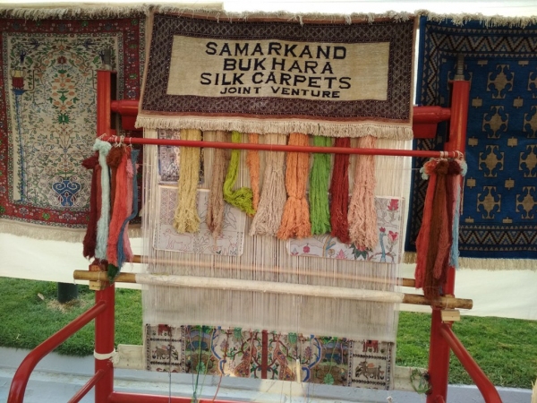 В Самарканде прошел фестиваль национального ремесла “Silk Road Bazaar”