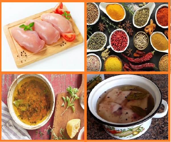 К закуске сотворённая курочка копчёная