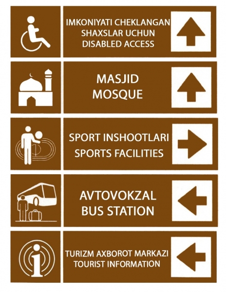 Утвержден стандарт информационных знаков для туристов
