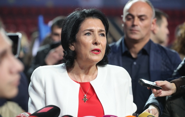 Большинство граждан Грузии проголосовали за первую женщину-президента 