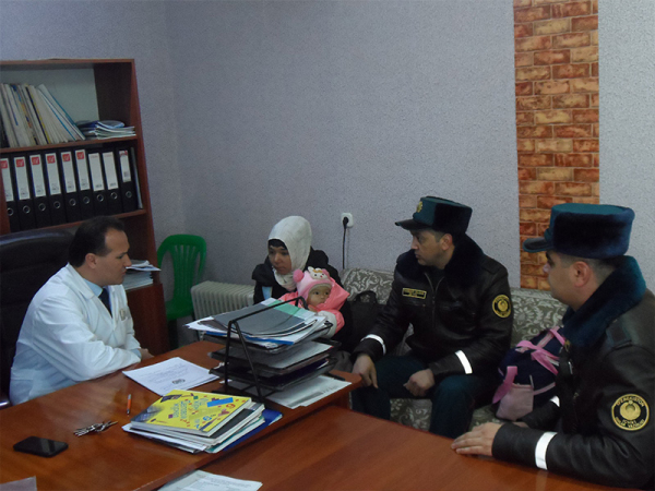Ташкентская милиция инициировала сбор помощи для 7-месячной Маржоны, находящейся  в онкодиспансере