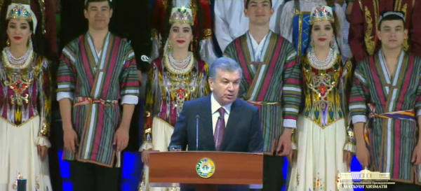 Президент поздравил узбекистанцев с Наврузом (видео)