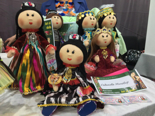 Тильды, реборны, будуарные куклы: в Ташкенте прошла выставка «Art of Dolls»