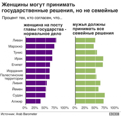 Арабы постепенно охладевают к религии. Почему? Арабский мир в графиках