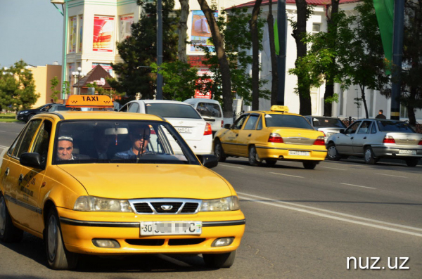 С 1 июля в Узбекистане официально разрешили разноцветные такси