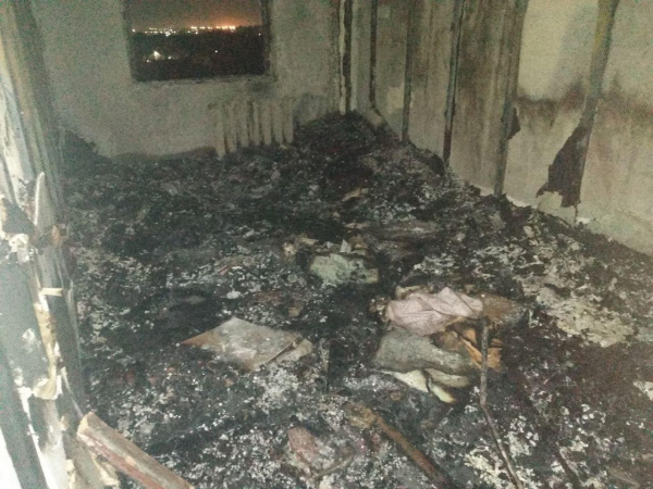 При пожаре в Яшнабадском районе Ташкента погиб человек