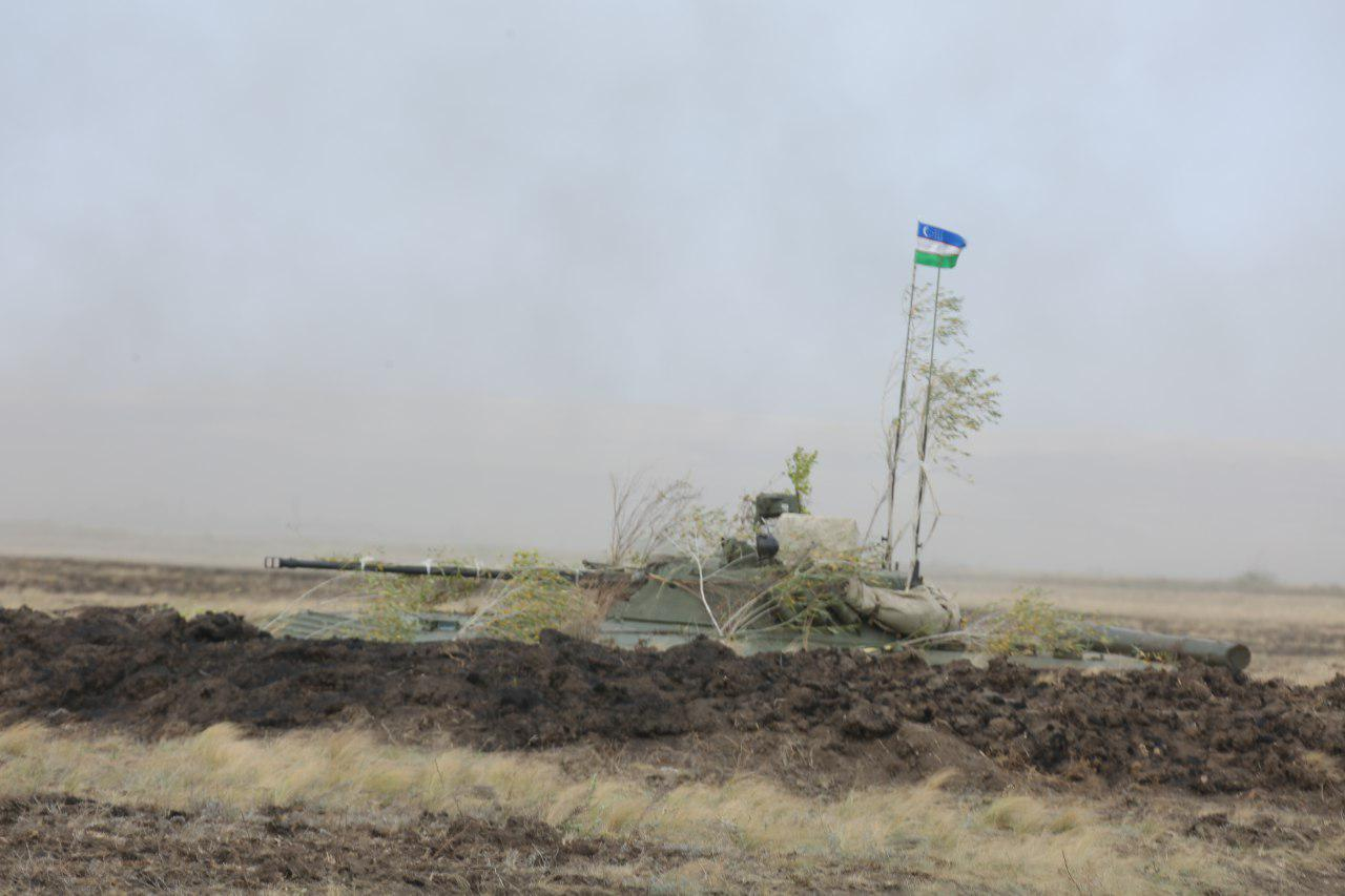 Армейцы Узбекистана вступили в боевые действия на полигоне «Донгуз»