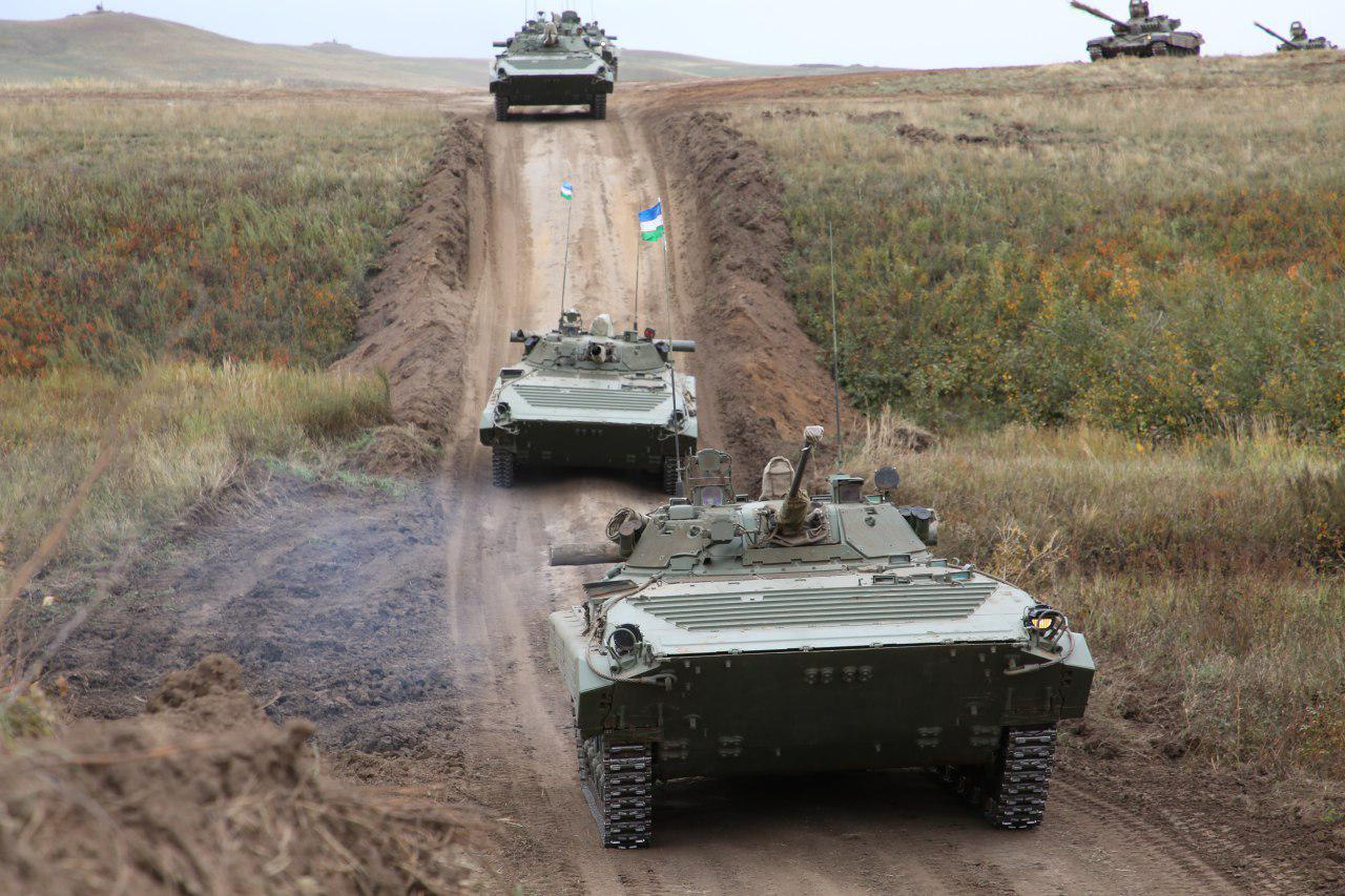 Армейцы Узбекистана вступили в боевые действия на полигоне «Донгуз»