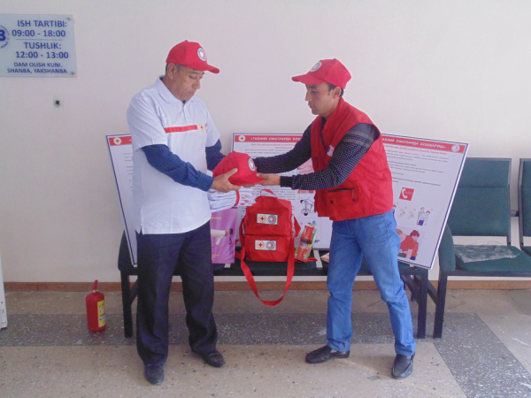 Китайский Красный Крест реализует проект в Намангане