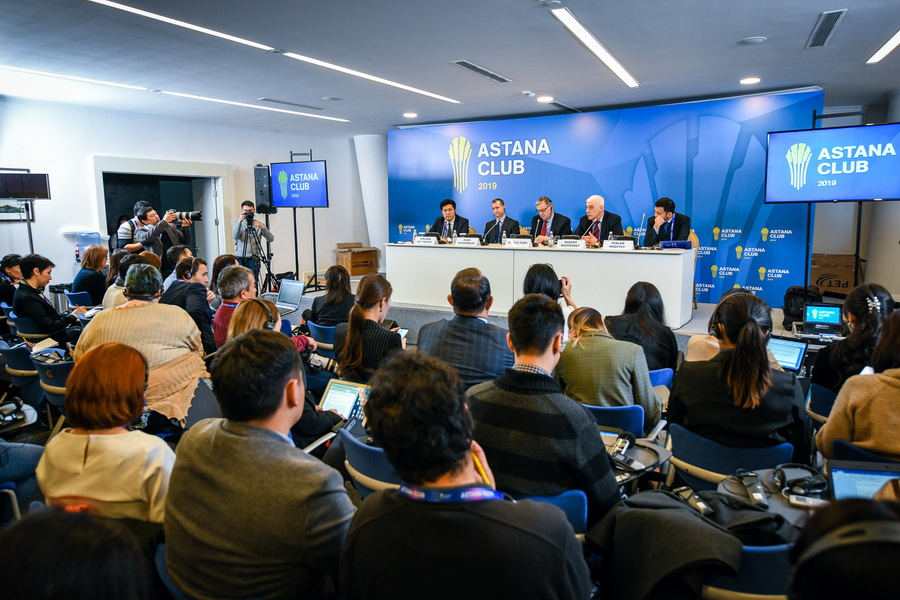 Топ-10 рисков для Евразии представили в рамках V ежегодного заседания Астана клуба Топ-10 рисков для Евразии представили в рамках V ежегодного заседания Астана клуба