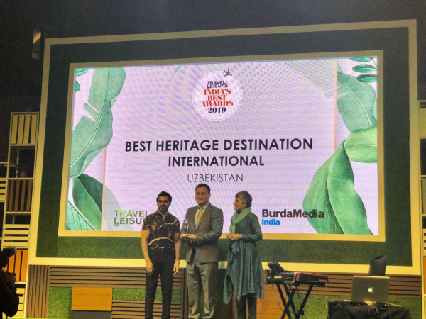 Узбекистан был награжден на премии «India’s Best Awards - 2019»