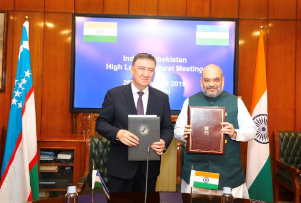 Министры МВД Узбекистана и Индии договорились о совместной борьбы с терроризмом