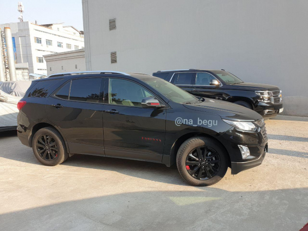 Опубликованы первые снимки автомобиля Chevrolet Equinox