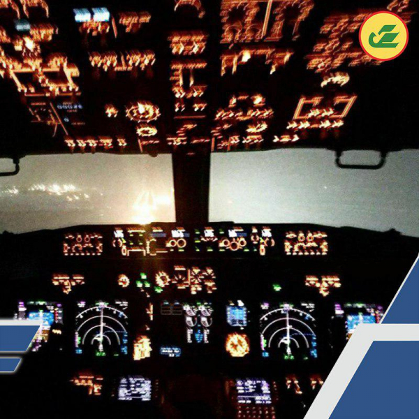 «Глазами пилота»: в Uzbekistan Airways  показали, как выглядит взлётно-посадочная полоса в тумане из кабины самолёта
