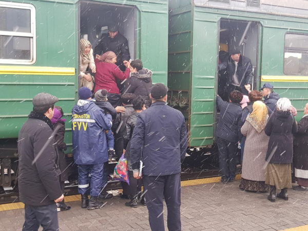 Более 3 000 человек эвакуированы с перевала Камчик (фото, видео)