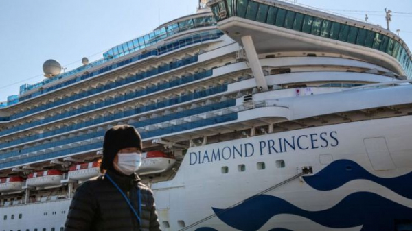 Коронавирус: на лайнере в Японии больше 130 зараженных