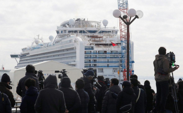 «Diamond Princess» частично снят с карантина