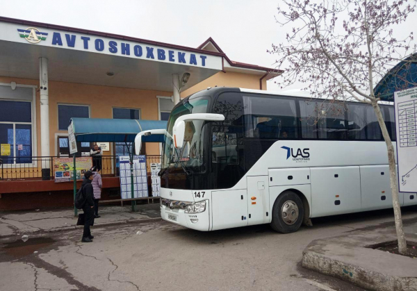 Из Ферганы в Алматы запущен прямой автобусный рейс
