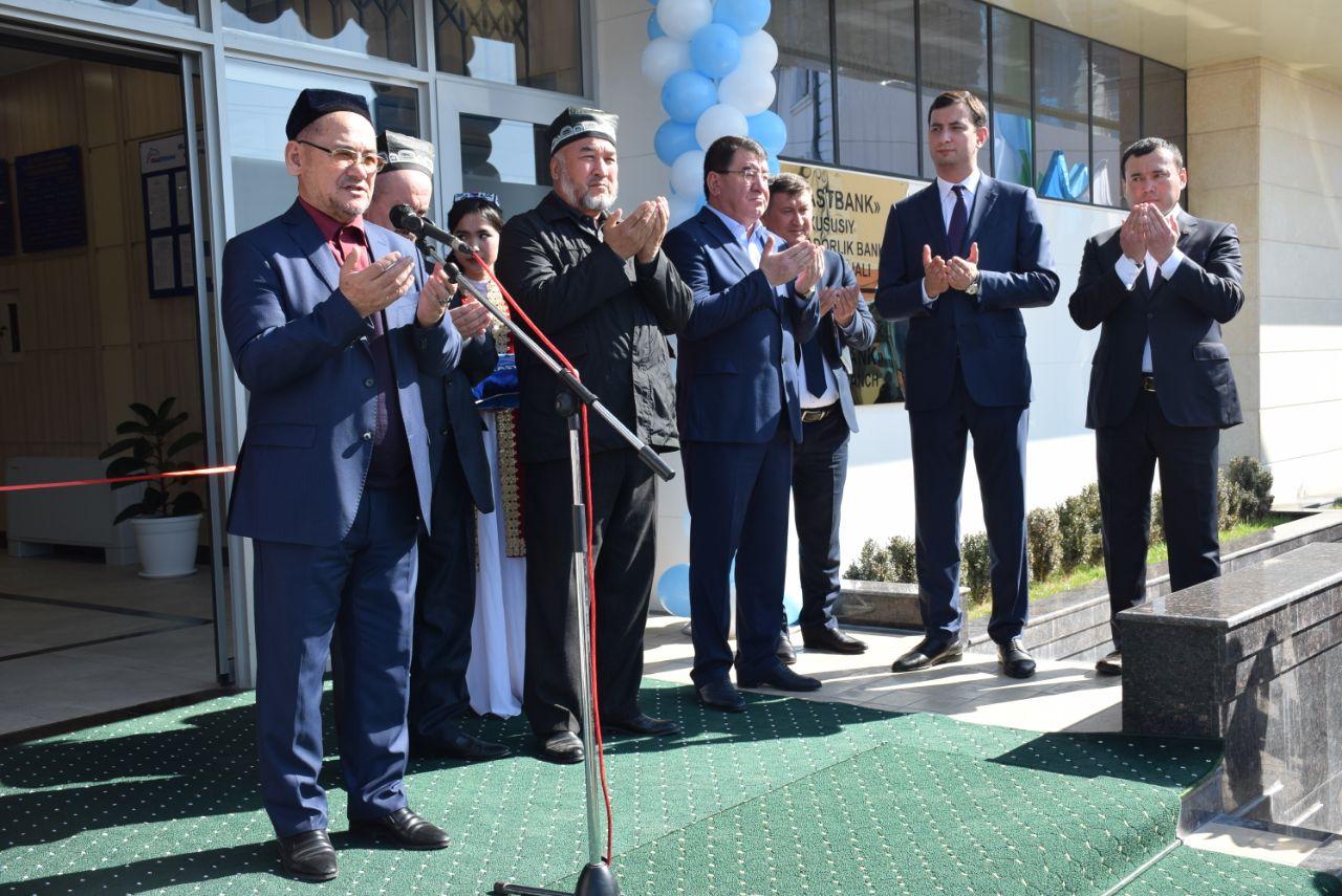 Состоялась церемония открытия нового здания Термезского филиала «Трастбанка»