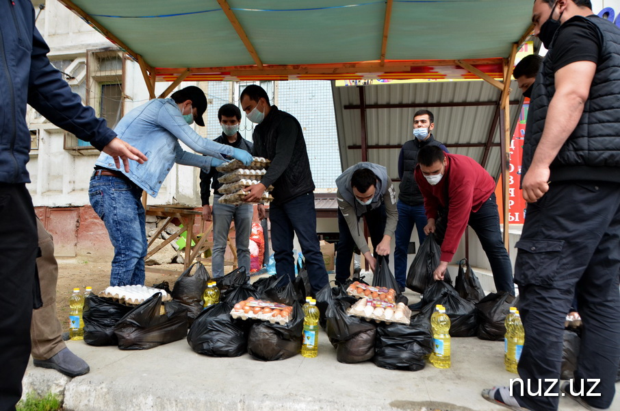 В Ташкенте неравнодушные граждане организовали раздачу продуктовых пакетов пожилым и малоимущим людям (фото, видео) В Ташкенте неравнодушные граждане организовали раздачу продуктовых пакетов пожилым и малоимущим людям (фото, видео)