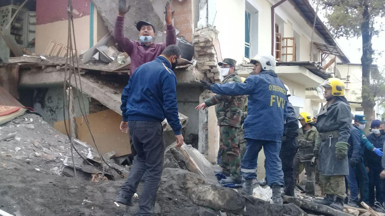 В Самарканде произошёл взрыв газовоздушной смеси - трое человек погибли