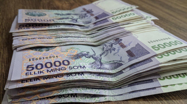 Совокупная денежная масса в Узбекистане выросла за месяц на 4,4 трлн сумов