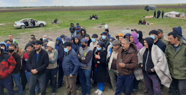 367 граждан Узбекистана, скопившихся на российско-казахстанской границе, отправлены на родину