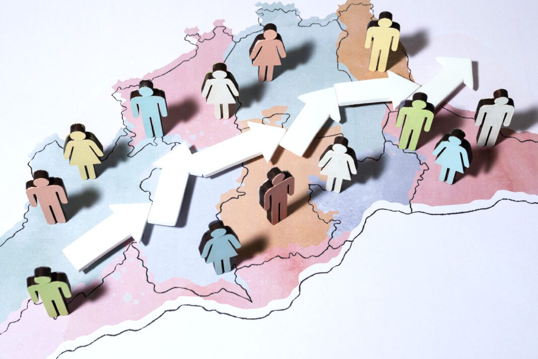 top-view-paper-style-community-map