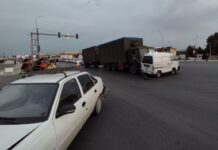 Самарқандда КамАЗ ва 7 та машина иштирокида ЙТҲ содир бўлди