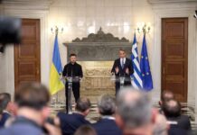 Зеленский ва Мицотакис Украинага қишки энергия эҳтиёжларини қоплашга ёрдам бериш мақсадида суюлтирилган табиий газ импорт қилиш бўйича келишув имзолади