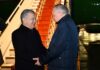 Ўзбекистон Президенти Россия Федерациясига келди