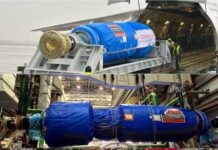 Сирдарёдаги ИЭСига Япониядан янги «Mitsubishi»ротори етказилди