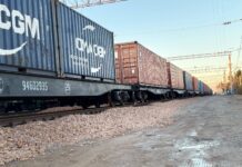 TURKMANBOSHI PORTI ORQALI YEVROPAGA KONTEYNER POYEZDLAR QATNOVI RIVOJLANMOQDA