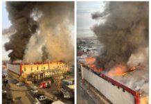 Aviator савдо маркази: ёнғинда 3 ёшли бола ҳалок бўлди