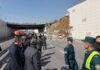 Тошкентда Темур Малик ва Буюк Ипак йўли кўчалари кесишмасидаги туннелнинг девори ўпирилиб кетди