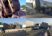 Жиззах вилоятида автобус ЙТҲга учради: жабрланганлар бор