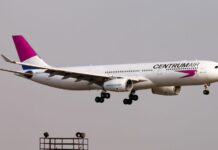 Гуанчжоуга йўл олган Centrum Air самолётига чақмоқ урилди