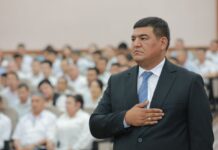 Барҳаёт Мелиев Олмалиқ шаҳрига янги ҳоким этиб тайинланди