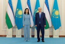 Саида Мирзиёева Қозоғистон Президенти Қасим-Жомарт Тоқаев билан учрашди